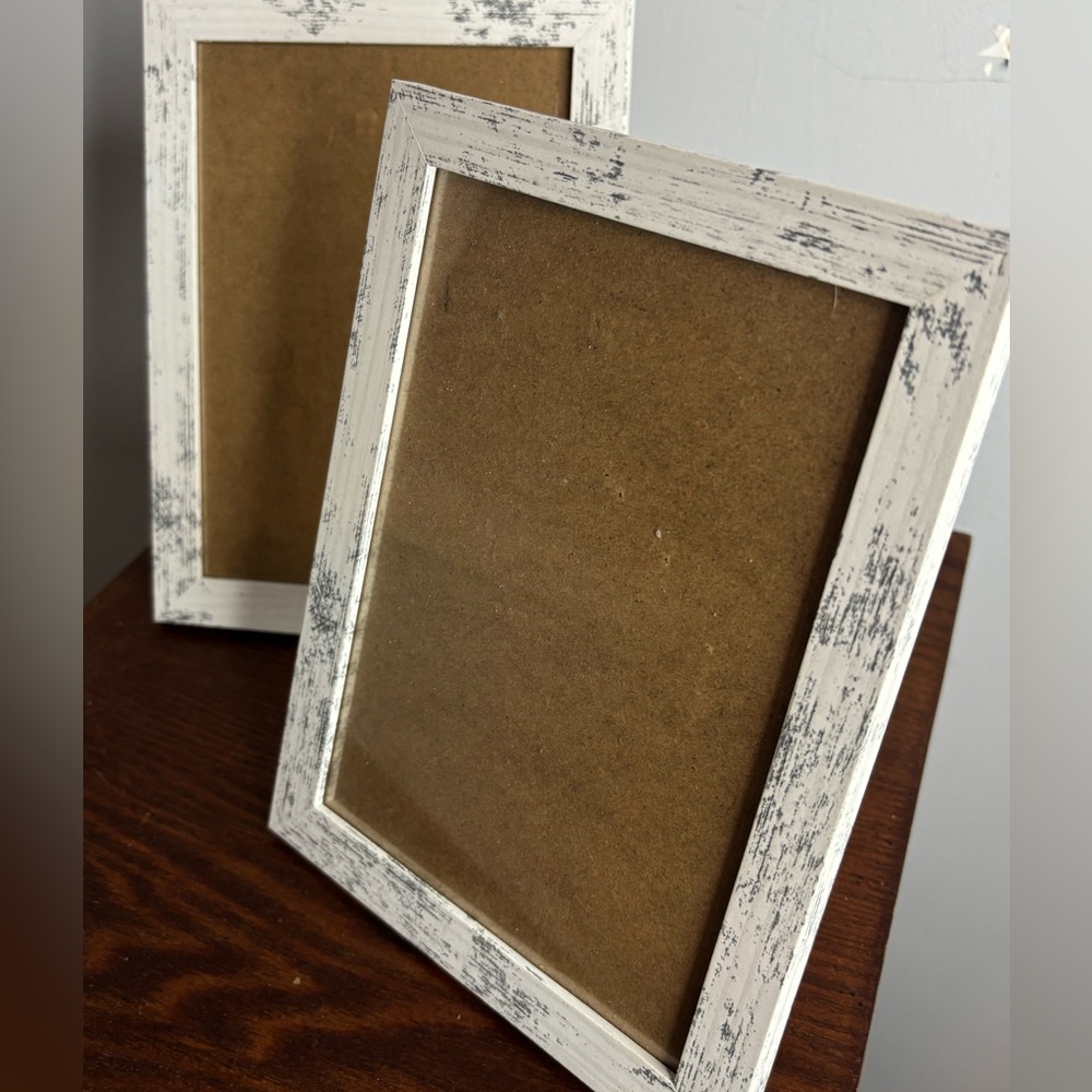 Source Unknown White Picture Frame Duo